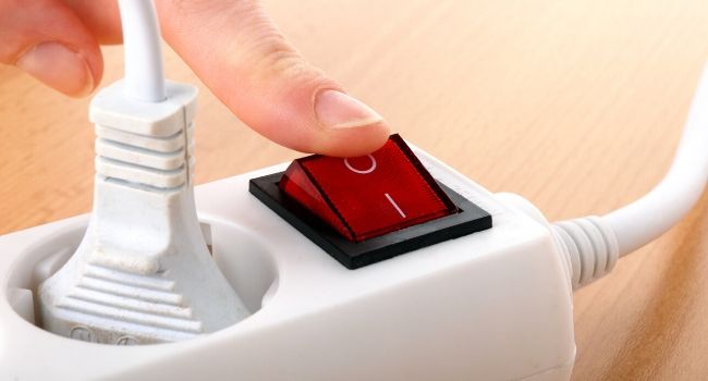 multi prise avec interrupteur économies d'électricité